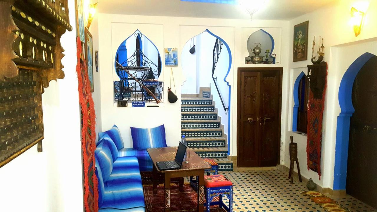 Dar Essaouyry Bed & Breakfast Şafşavan Dış mekan fotoğraf