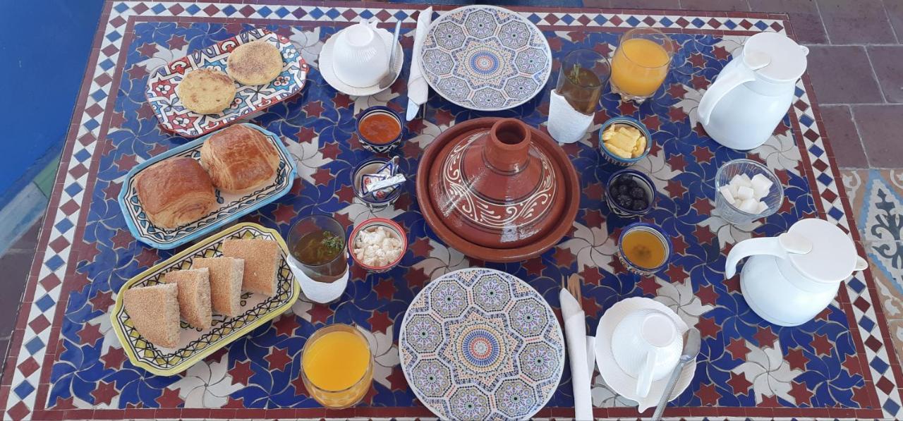 Dar Essaouyry Bed & Breakfast Şafşavan Dış mekan fotoğraf